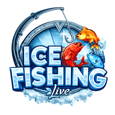 Ice Fishing slot met winterthema en bonus visronde functie